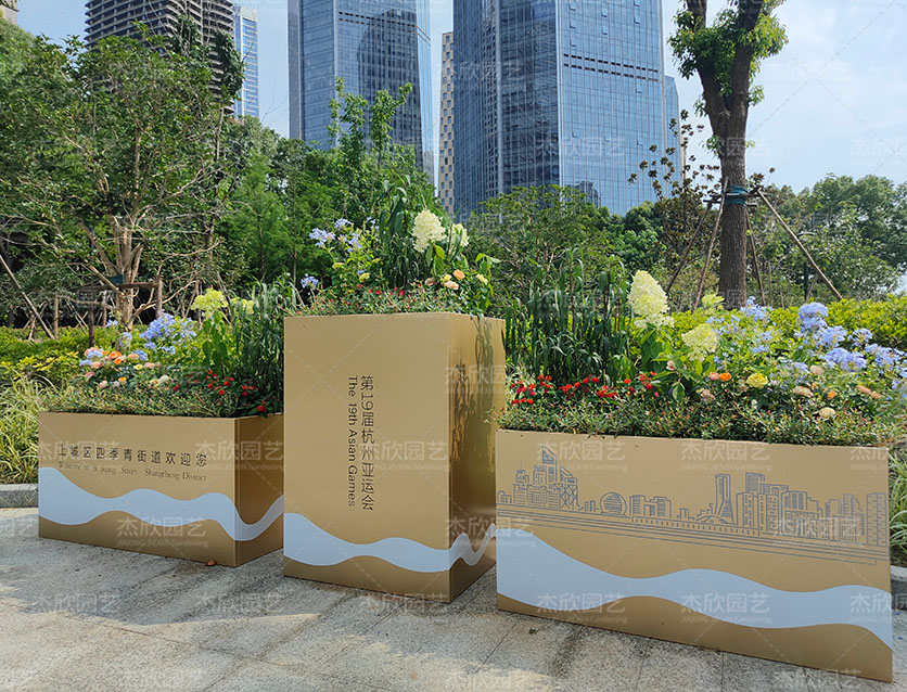 杭州亞運(yùn)會(huì)花箱潤澤花箱